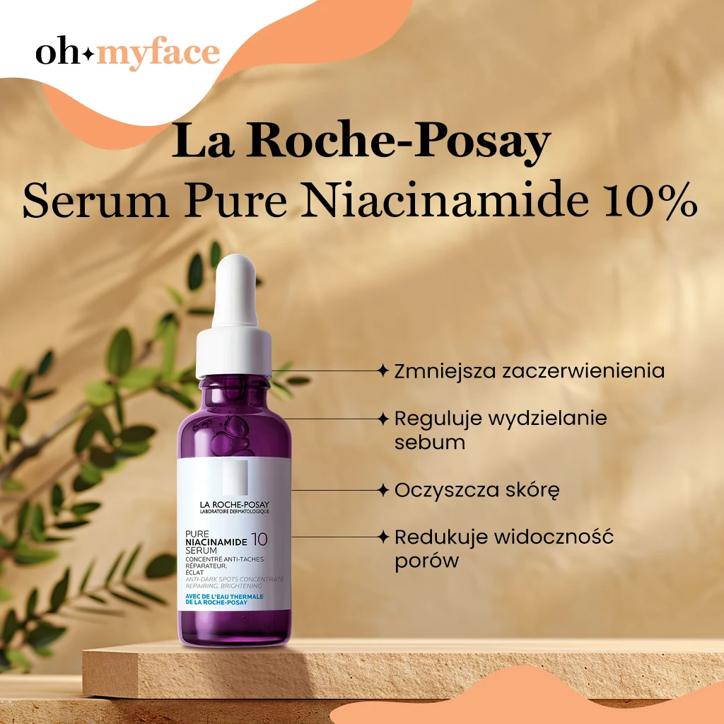 La Roche-Posay Serum Pure Niacinamide 10% infografika