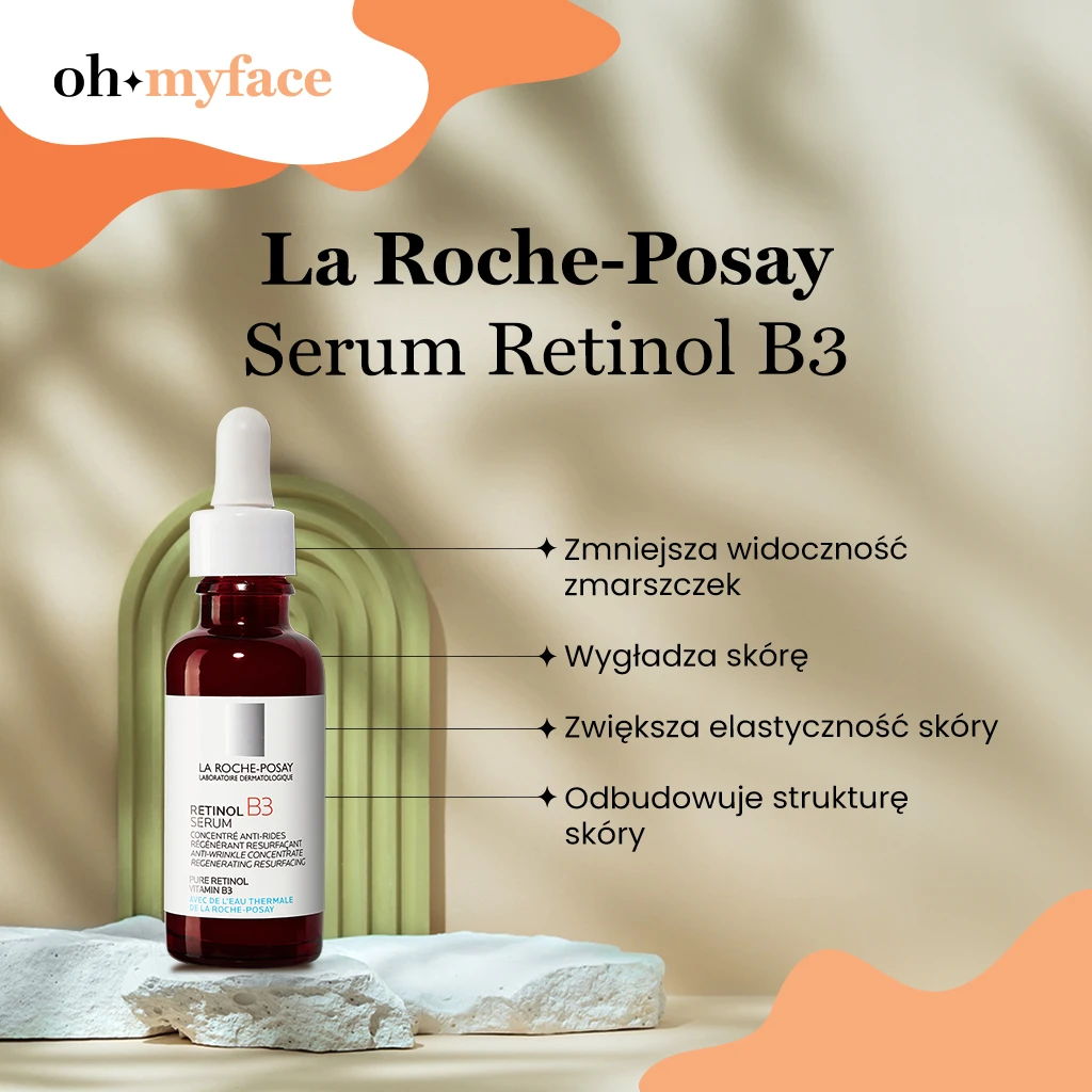 La Roche-Posay Serum Retinol B3 infografika