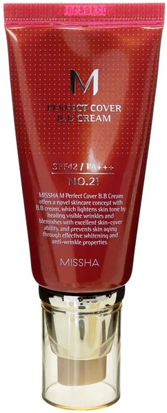 Missha Perfect Cover Krem BB z filtrem SPF42/PA+++