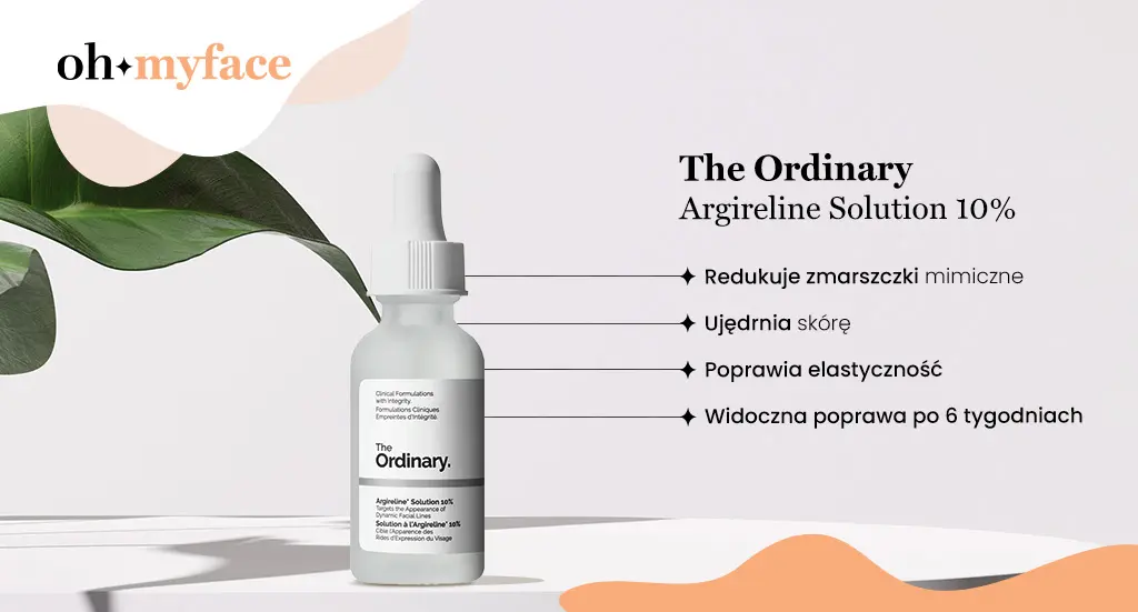 Infografika - The Ordinary Argireline Solution 10%