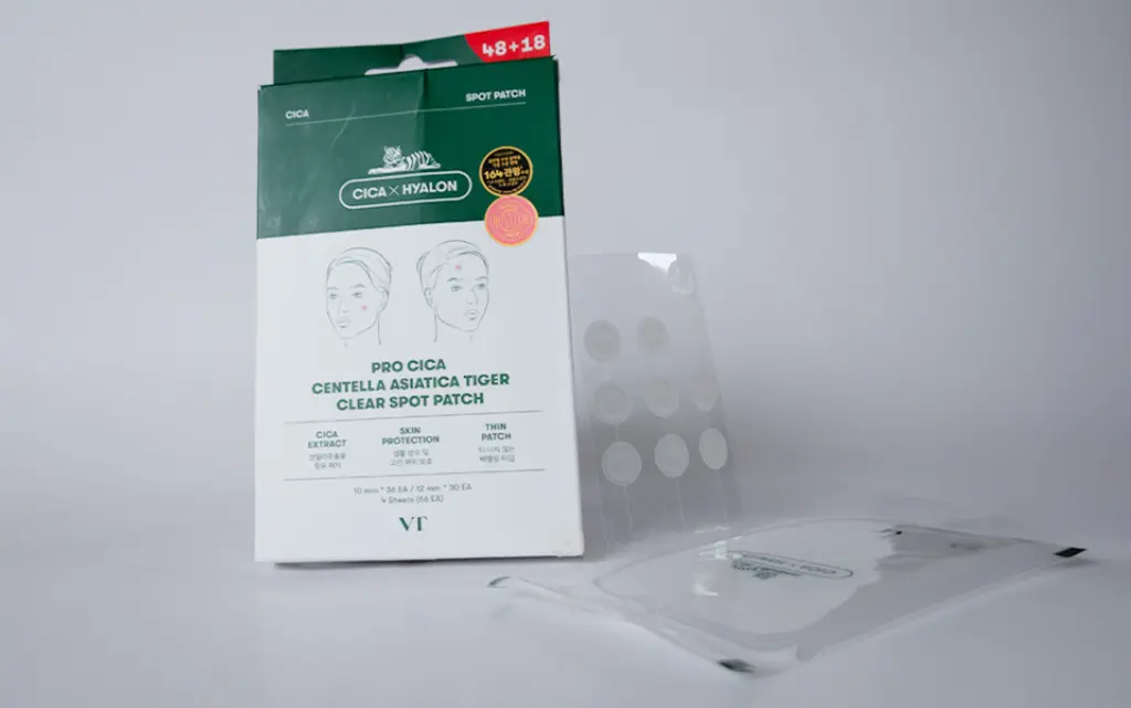 CICA Clear Spot Patch – Kojące Plasterki na Wypryski, zawartość opakowania