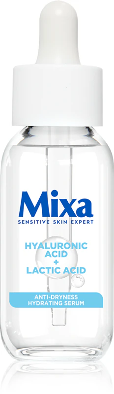 Mixa Serum Nawilżające Przeciw Przesuszeniom z Kwasem Hialuronowym i Kwasem Mlekowym