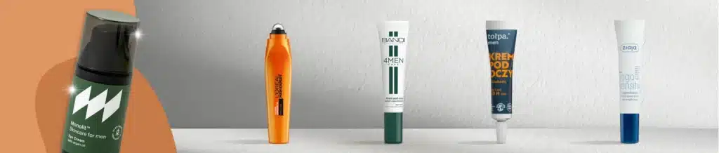 top 5 kremów pod oczy dla mężczyzn. - banner