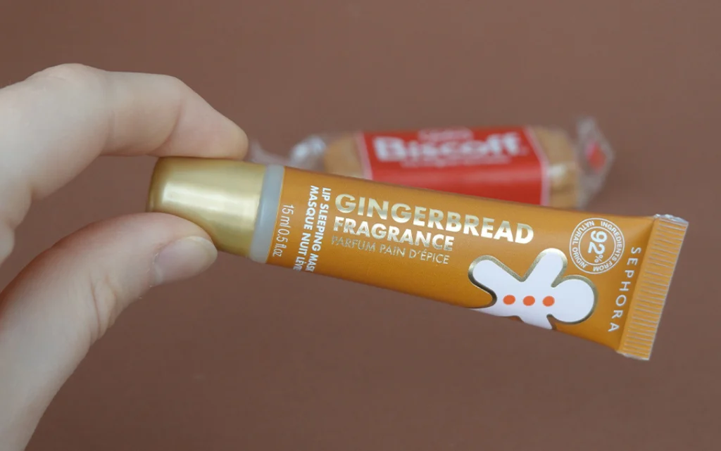 Sephora Collection Masque nuit lèvres - Maska do ust na noc z ciasteczkiem - zdjęcie.