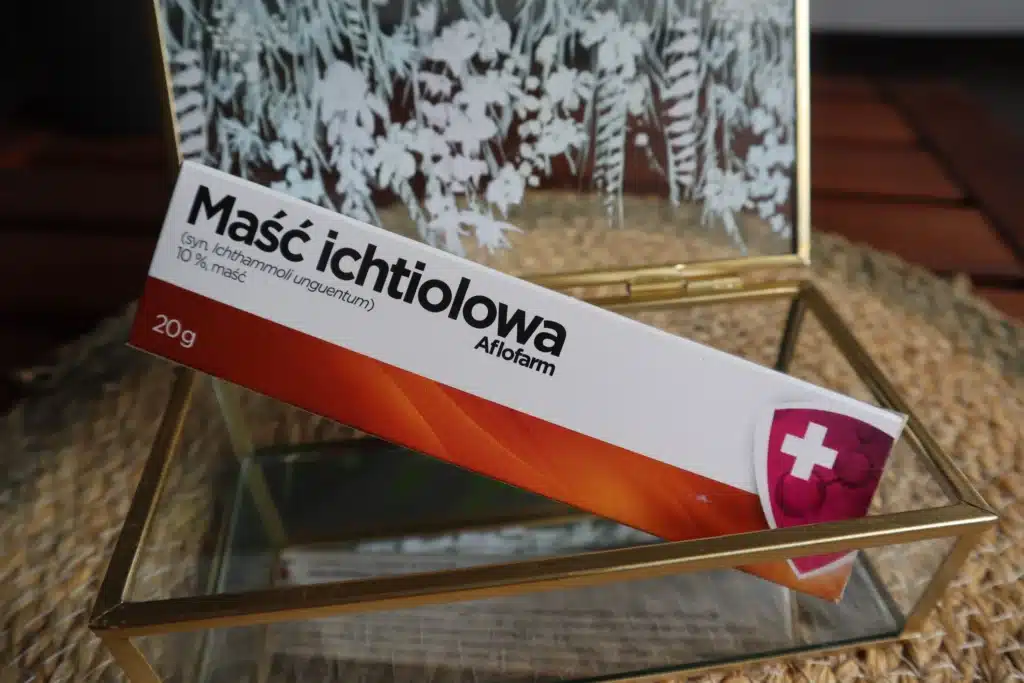 Maśc ichtiolowa Aflofarm w dekoracyjnym pudełku