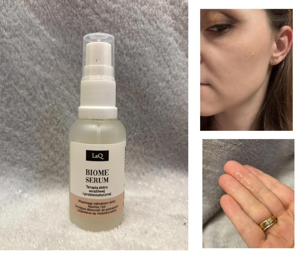 Kinga testująca serum LaQ Biome