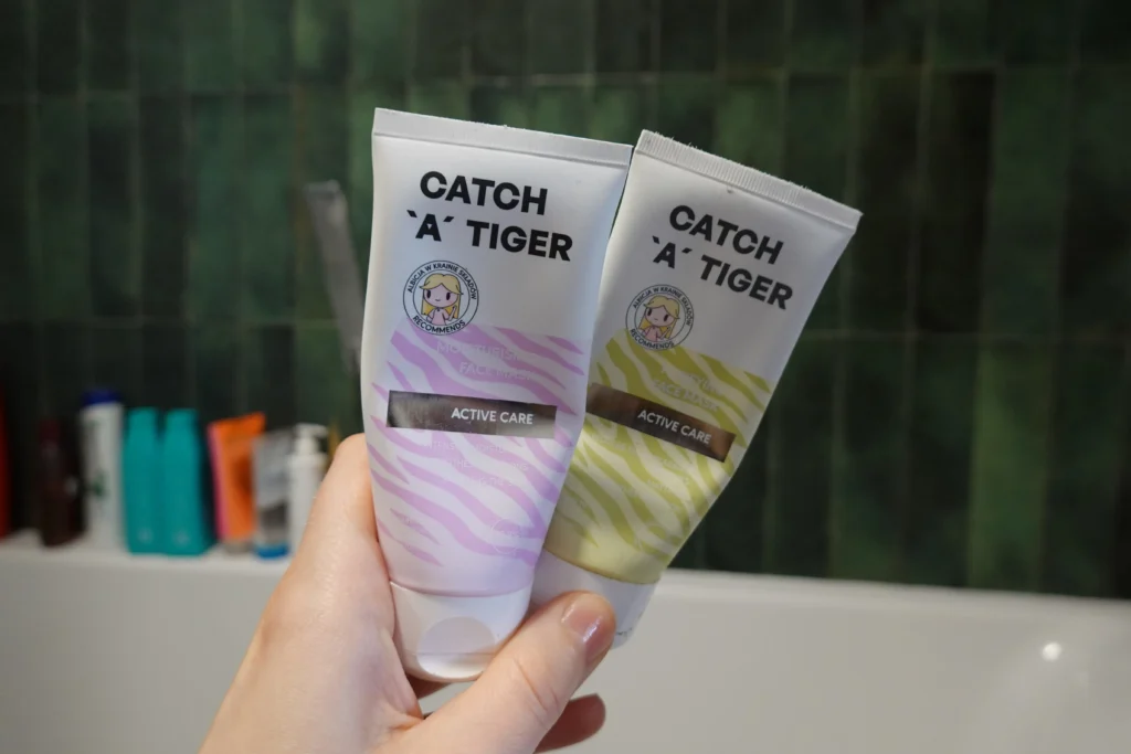 Catch A Tiger Active Care Maseczka do twarzy nawilżająca i maseczka oczyszczająca